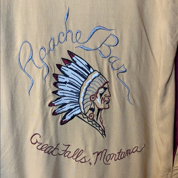 BOWL’D OVER Other - APACHE BAR BOWLING SHIRT SZ M